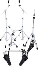 Mapex Armory 5-piece Hardware Pack with Double Pedal - Chrome Plated