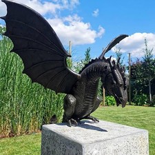 .Garden Dragon Statue Fountain