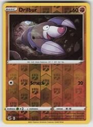 Drilbur 147/264 Fusion Strike Reverse Holo Common