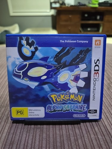 Pokemon Alpha Sapphire (Nintendo 3DS) - Genuine / Authentic - Fast & Free Post