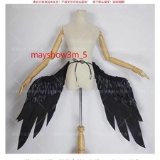 Anime Overlord Albedo Wings Foldable Cosplay Props Handmade Costume Accessories
