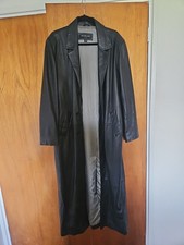 Woodland Napa Leather Size M Trenchcoat