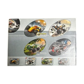 2002 Lego Racers 8471 Nitro Burner Instruction Manual