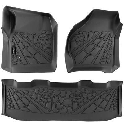 KARPAL Floor Mats Fit for 1999-2007 Ford F-250/ F-350/ F-450 Super Duty Crew Cab