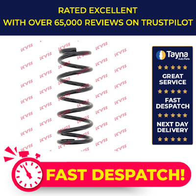 2x Coil Springs (Pair Set) fits HONDA CIVIC Mk7 1.4 Rear 01 to 05 D14Z6 KYB New