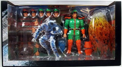 Ultra Street Fighter II - Jada Toys - M.Bison ''Player 2 grünes Kostüm'' (SDCC Exc