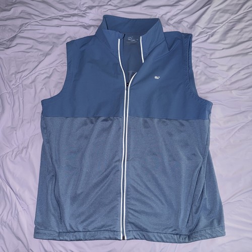 Vineyard Vines Performance Vest - Men’s Large - Light Blue