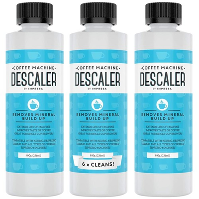 #ad IMPRESA Coffee Machine Descaler Machine Safe Formula Descaling Solution ... $29.80