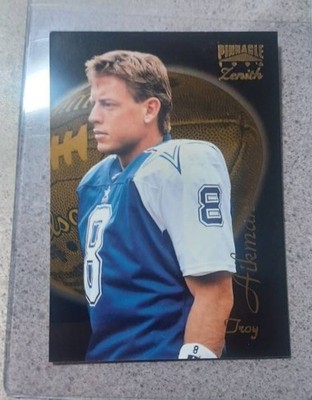 1996 Pinnacle Zenith Gold Foil Troy Aikman #Z-5