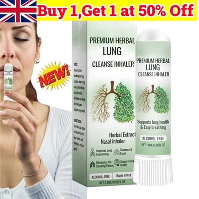 Respinature Herbal Lung Cleanse Mist-Powerful Lung Support Herbal Nasal ...