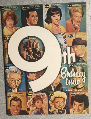 TV MAGAZINE St. Louis (MO) Post-Dispatch April 25 1965 9th Birthday Issue