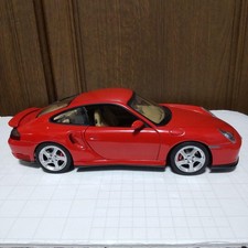 AUTOart Porsche 911 Turbo 996 Red 1/18 Scale Model Car Without Box