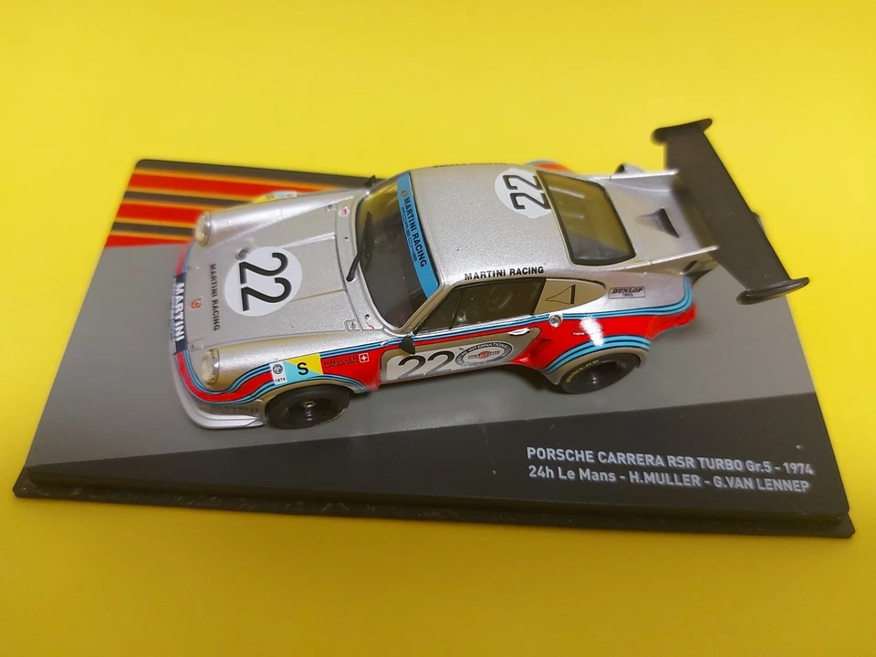 Die cast 1/43 Modellino Auto Porsche Carrera RSR Turbo Gr.5 24H Le Mans 1974 - Immagine 2 di 4