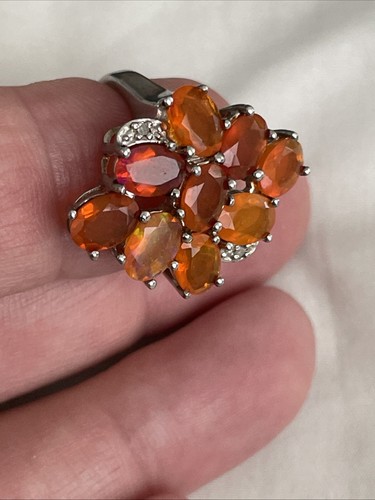 Designer Signed TGGC Sterling Silver 925 Ring, Size 8.25 - Picture 10 of 11