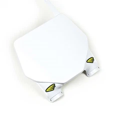 Factory Effex Cycra Stadium Plastic Front Plate - CRF250/CRF450 - White 12-73342