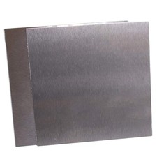 2 PCS Magnesium Alloy Sheet AZ31B Plate Silver 1x100x100mm Metal DIY