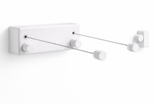 Double Retractable Clothes Line Indoor Laundry Hanging Clothes Drying Racks