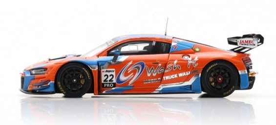 Audi R8 LMS GT3 Evo II miniature Spark #22 réplique précise sans défaut de peinture