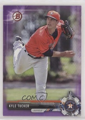 2017 Bowman Draft Purple 122/250 Kyle Tucker #BD-183 0jz9