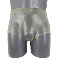 Latex Slip Ouvert Transparent (Xl)