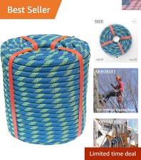 Versatile Arborist Rigging Rope 150ft - Ideal for Climbing, Dragging  Lifting