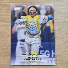 Topps 2025 Stadium Club William Contreras Milwaukee Brewers MLB Card #150
