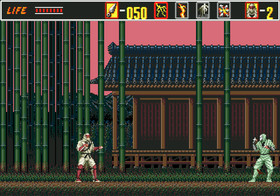 The Revenge Of Shinobi - Sega Genesis Game