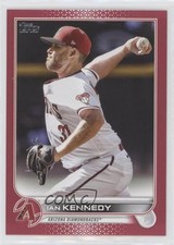 2022 Topps Update Mother's Day Hot Pink 29/50 Ian Kennedy #US134 0z6b