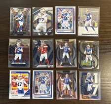 Josh Allen 12 Card Lot. Select Donruss Mosaic Photogenic Bills