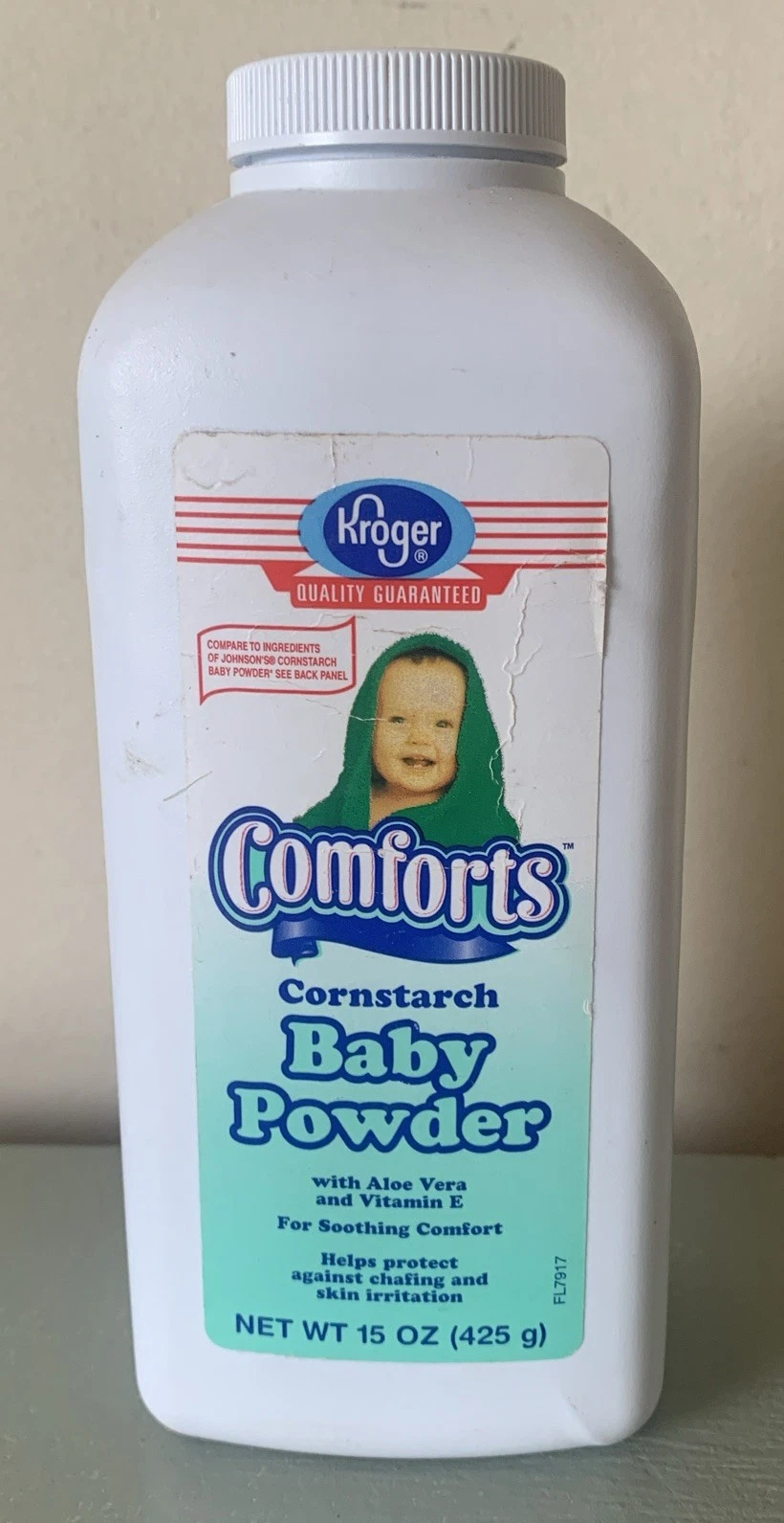 Vtg 2005 Kroger Brand Comforts Baby Powder Cornstarch Aloe Vitamin E Full 15 OZ
Opens in a new windo