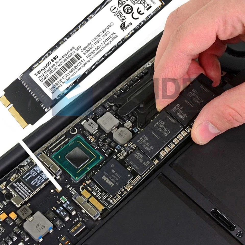 NEW 512GB SSD For 2012 Apple MacBook Air A1465 EMC 2558 & A1466 EMC 2559 - Bild 3 von 4