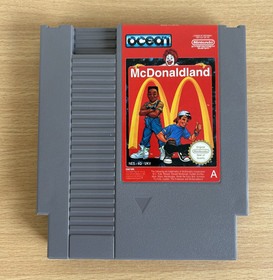 McDonaldland Nintendo NES gioco PAL
