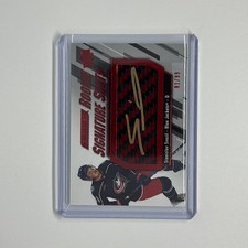 2023-24 Upper Deck Engrained Rookie Shots Auto Red Stanislav Svozil 81/99