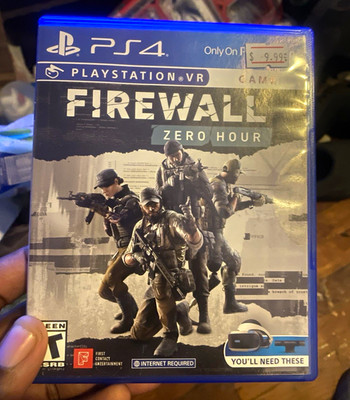 Sony Firewall Zero Hour PS4 PSVR VR Compatible Online Multiplayer Shooter T