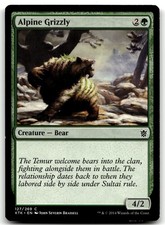 MTG Alpine Grizzly C Khans of Tarkir 127 LP