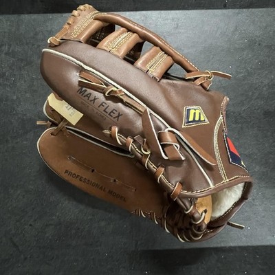 Vintage Mizuno Baseball Glove Mens 11 Brown Max Flex Steerhide