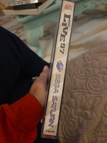 NBA Live 97 (Sega Saturn, 1997) CIB W/ Case & Manual. Tested & Working