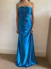 Blue Maxi Prom Dress Size S