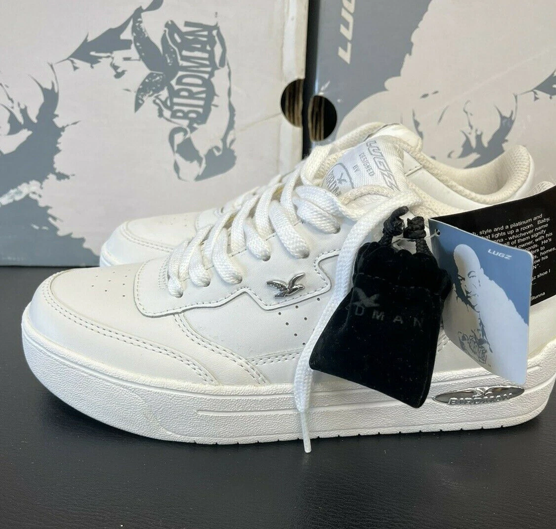 Vintage Lugz Birdman white bridl 100 white white read description