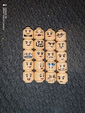 20 Stck. Lego Figur Zubehör Kopf Pirat, Ritter, City