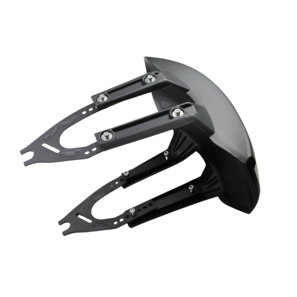 Black Rear Adjustable Fender Mudguard Mud Guards Rear Wheel Splash