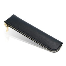 Black pencil case Small pencil pouch School Accessories Pen pouch for men wit...