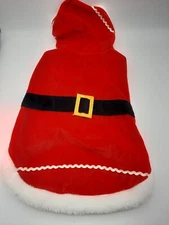 Merry Christmas Pet Santa Costume Medium Dog Xmas Holiday Costume