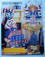 100% Made In the USA - Patriotic Decorative Tole Painting Book - by Nancy Long