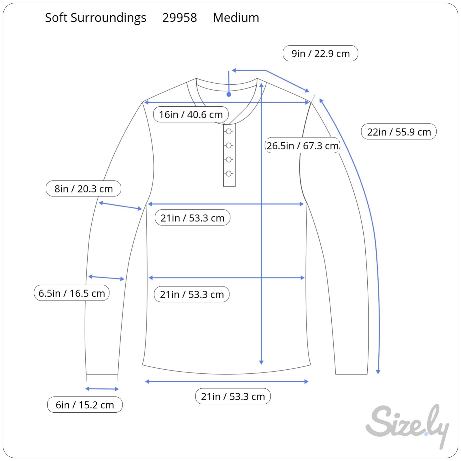 Soft Surroundings Touchable Tunic Pullover Pearl … - image 3