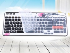 Clear Color Silicone Keyboard Protector Cover for Logitech MK365 MK360 K360 K365