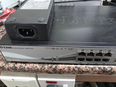 D-Link Web Smart DGS-1210-08P Switch Managed