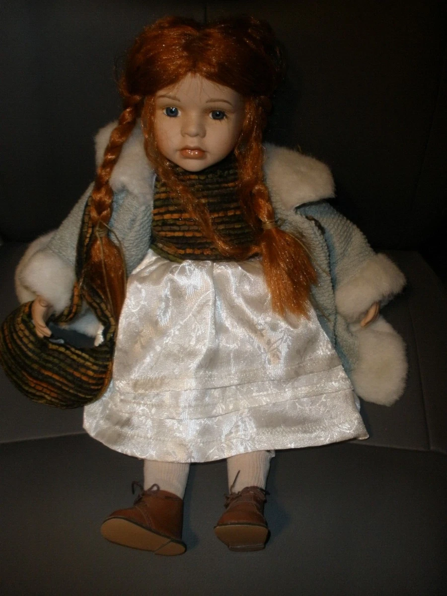 Royal Cathay Collection Porcelain Doll Red Hair 18
