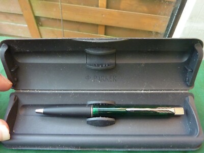 1999 PARKER FRONTIER KUGELSCHREIBER - DURCHSCHEINEND GRÜN (IIIN)