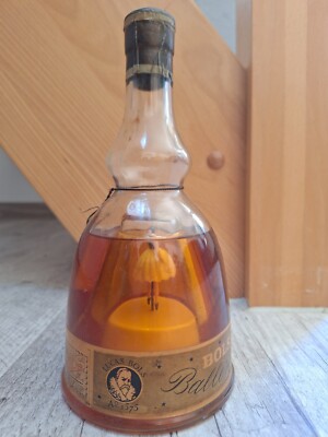 Sammlerstück BOLS Ballerina Gold Liqueur Danziger Goldwasser weiße Tänzerin